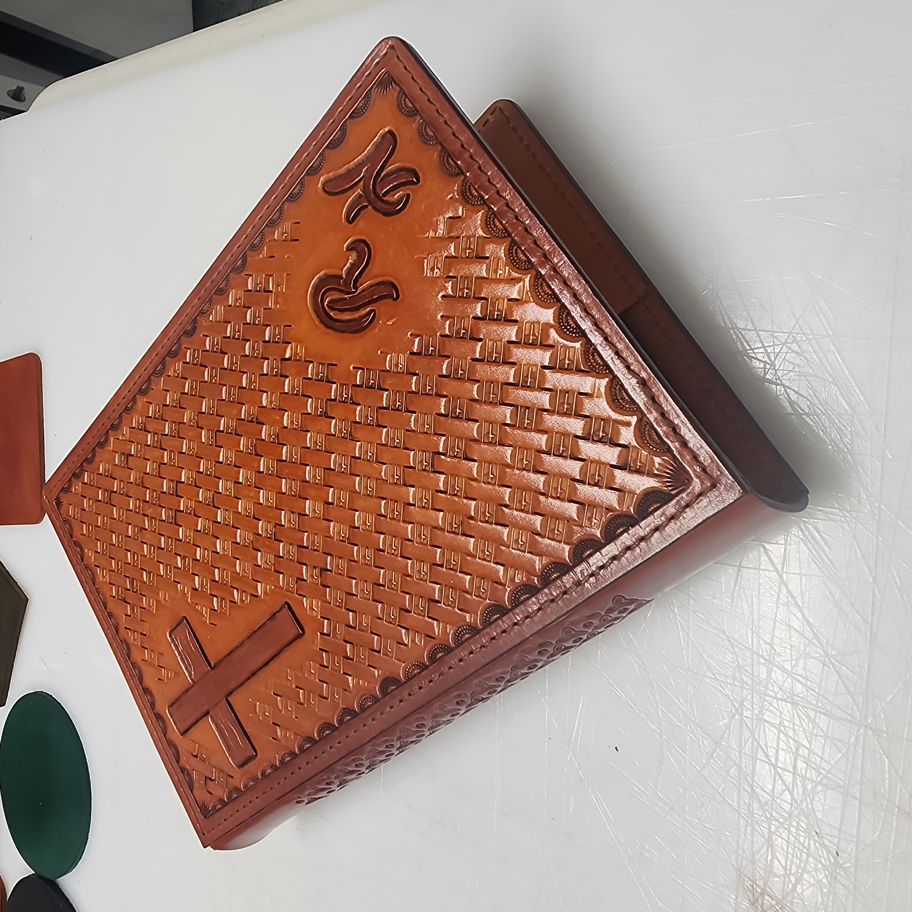 Leather Bible Cover